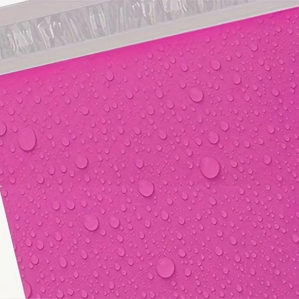 50 Poly Bag Mailers Pink 10 x 13”